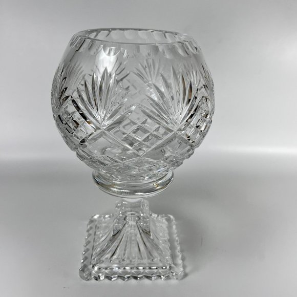 Vtg American Brilliant Compote Bowl Candy ABP Pairpoint Clear Cut Glass Footed - Picture 3 of 12
